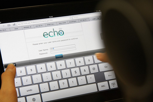 Retrieve video resources in the CUHK Echo platform